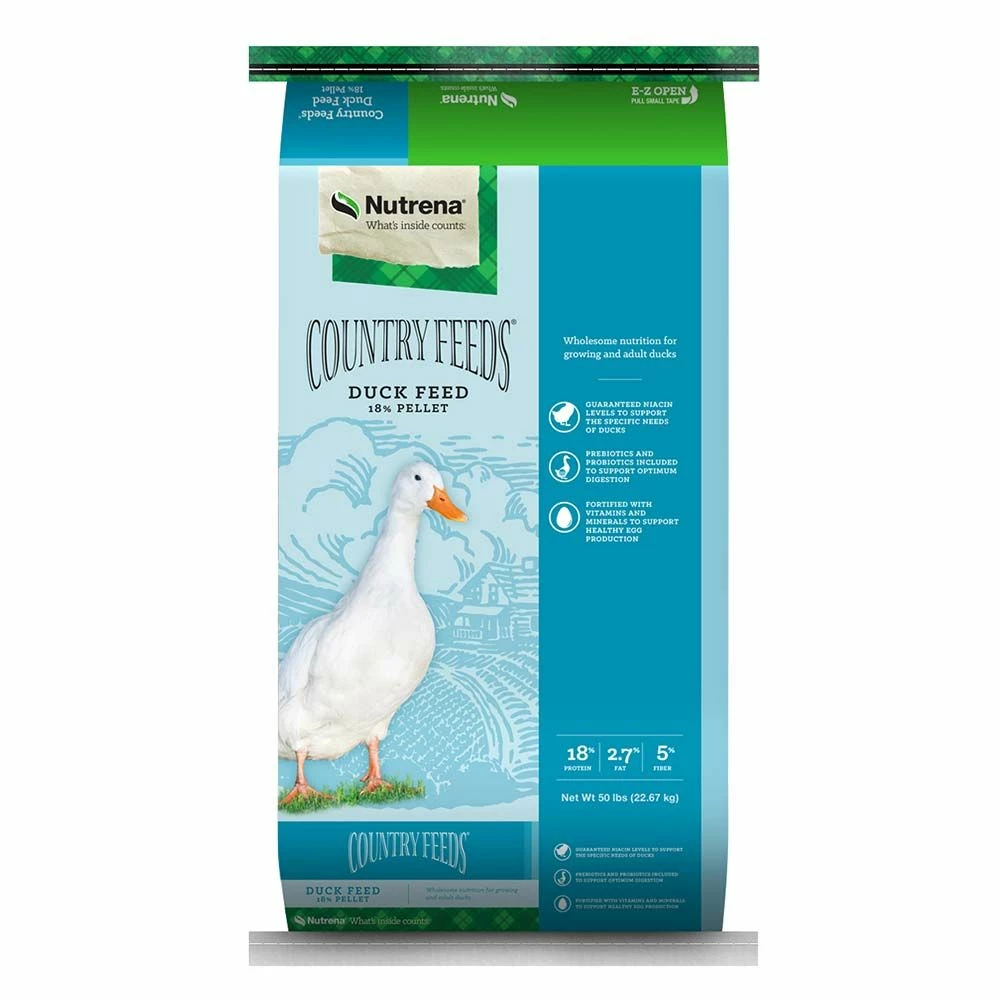 Hot Sale 🔔 Country Feeds Duck Feed 18% Pellet 50 Lb. 🎁 3 Hot Sale 🔔 Country Feeds Duck Feed 18% Pellet 50 Lb. 🎁
