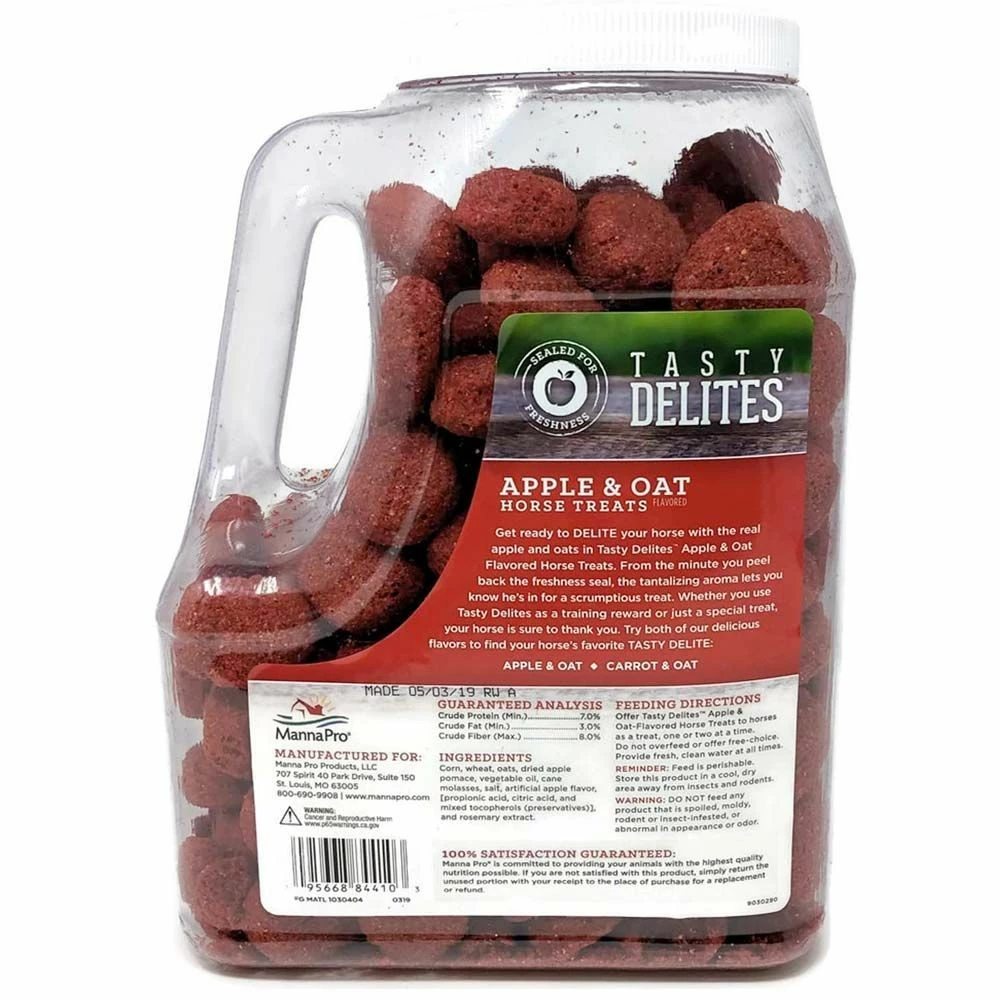 Budget 🔔 Manna Pro Tasty Delites™ Apple & Oat Horse Treats 🎁 4 Budget 🔔 Manna Pro Tasty Delites™ Apple & Oat Horse Treats 🎁 - Image 2