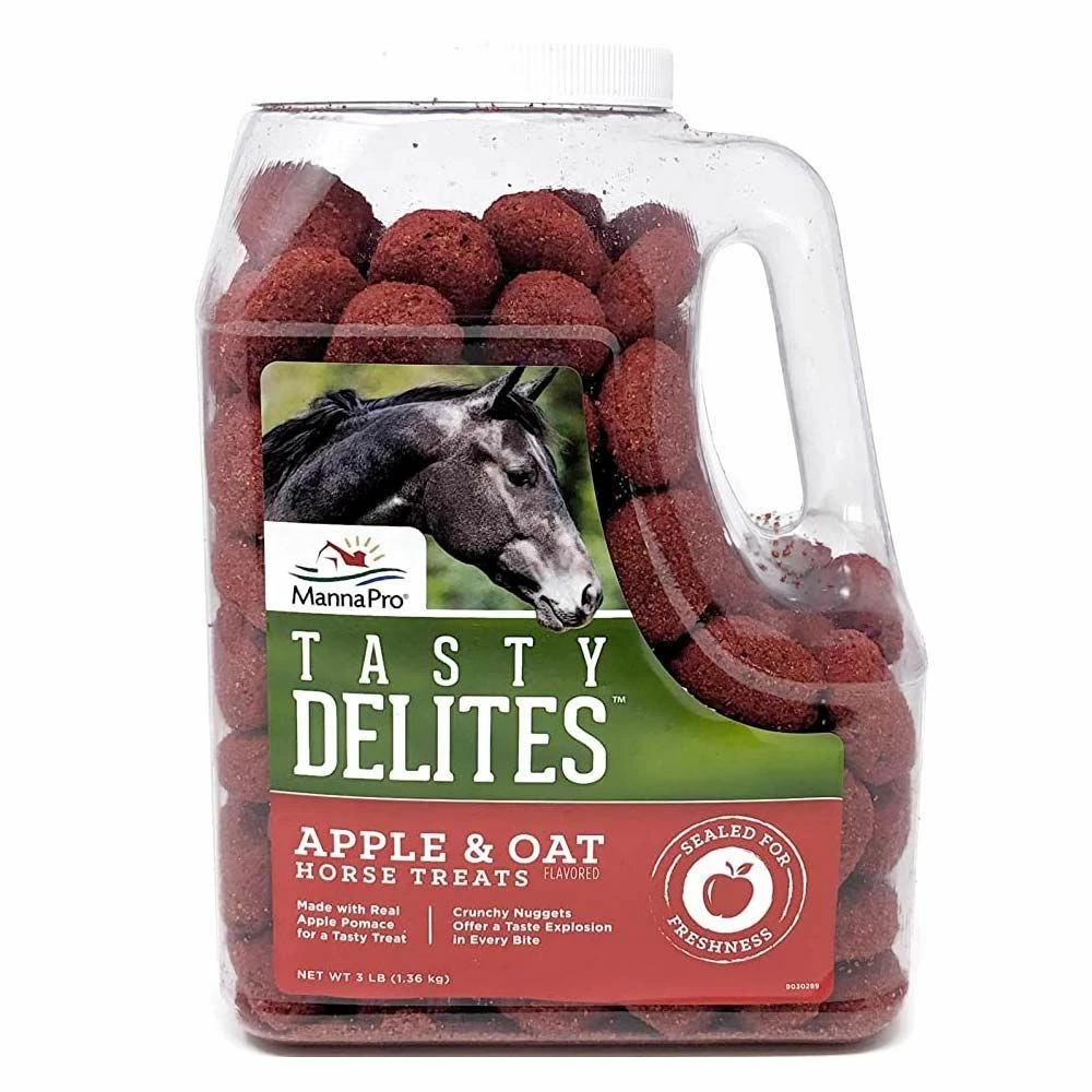 Budget 🔔 Manna Pro Tasty Delites™ Apple & Oat Horse Treats 🎁 3 Budget 🔔 Manna Pro Tasty Delites™ Apple & Oat Horse Treats 🎁