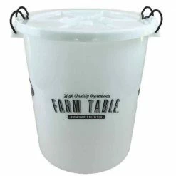 Best Sale ✔️ Farm Table Feed Storage Container - 12 Gallon 🎉