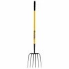Cheapest ❤️ TRU PRO 6 Tine Manure Fork 54 In. W/ Fiberglass Handle 😍 -Livestock Sales 2022 0036155