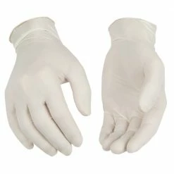 Coupon 🛒 Kinco Disposable White Latex Gloves 🥰