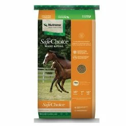 Best Sale ⭐ Nutrena SafeChoice Mare & Foal Horse Feed 50 Lb. ✨