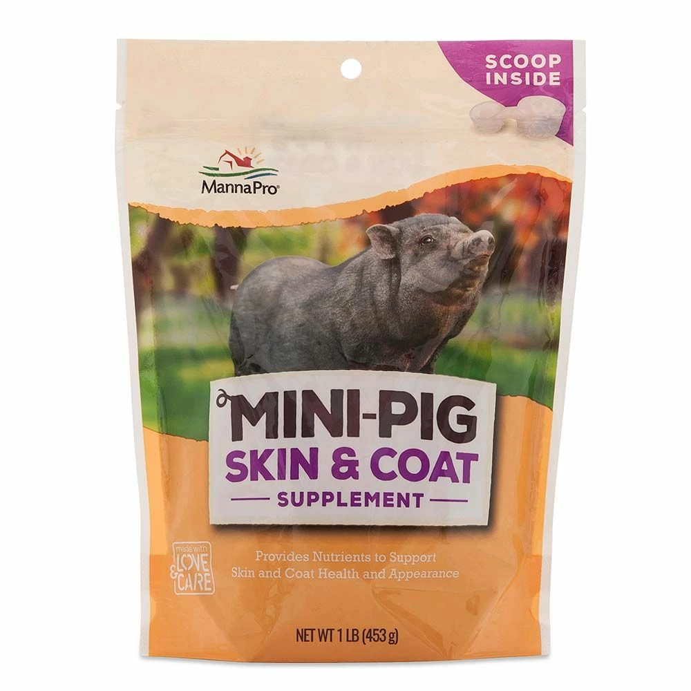 Hot Sale β Manna Pro Mini-Pig Skin & π§₯ Coat Supplement 1 Lb. β 3 Hot Sale β Manna Pro Mini-Pig Skin & π§₯ Coat Supplement 1 Lb. β