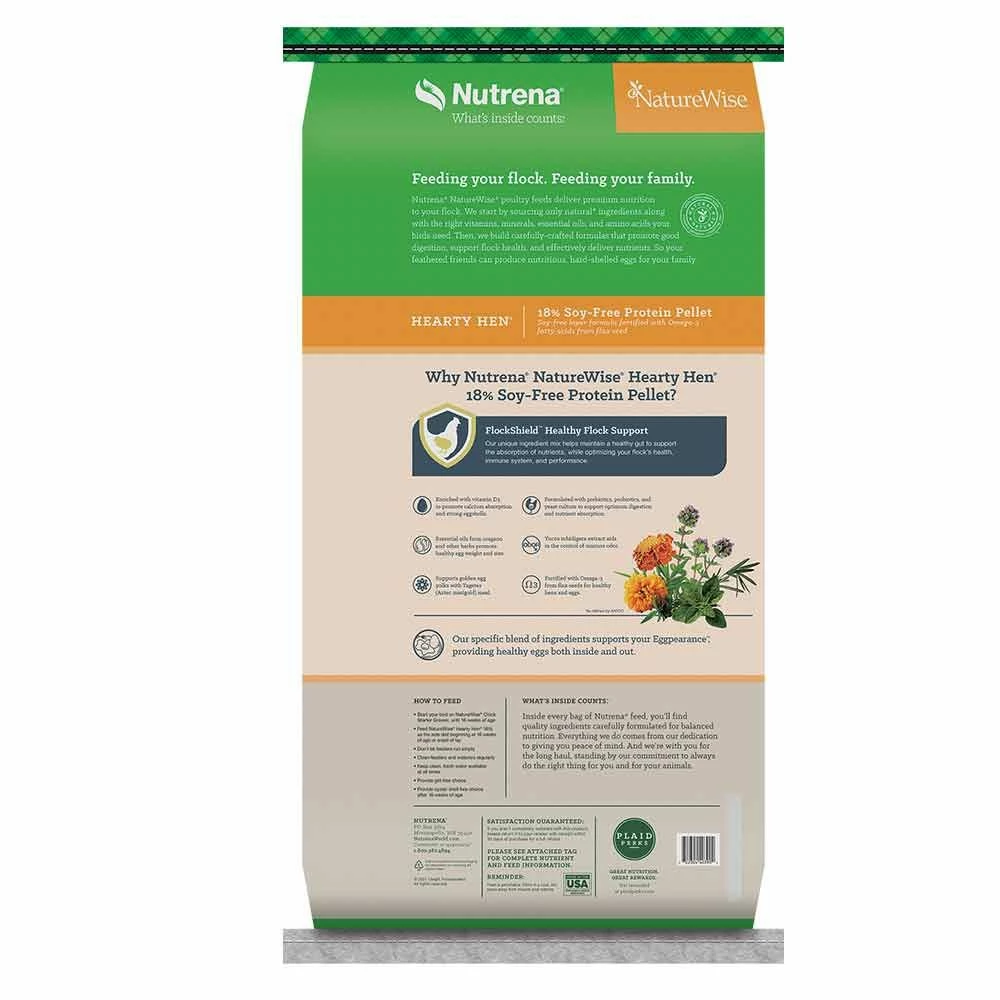 Cheap โค๏ธ Nutrena NatureWise Hearty Hen 18% Pellet 40 Lb. ๐ 4 Cheap โค๏ธ Nutrena NatureWise Hearty Hen 18% Pellet 40 Lb. ๐ - Image 2