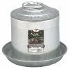 Brand new 🤩 Free Range Double Wall Galvanized Poultry Waterer-2 Gallon 💯
