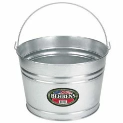 Wholesale 💯 Galvanized Steel Pail 4.75 Gal. 🧨