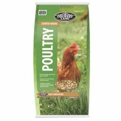 Discount ⭐ Country Lane Fancy Scratch Grains Poultry Feed 40 Lb. 🔔