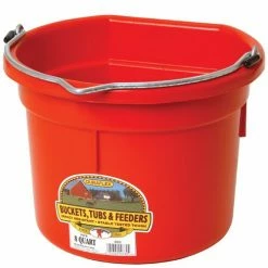 Discount ๐ฅฐ Little Giant Flat Back Plastic Bucket 8 Qt. ๐งจ