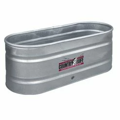 Deals ✔️ Country Tuff® Oval Galvanized Water Tank ✔️