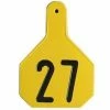 Best reviews of 🔥 Y-Tex 2-Piece Large Yellow Ear Tags 26-50 💯 -Livestock Sales 2022 img9653043