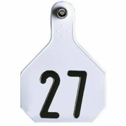 Best reviews of 🌟 Y-Tex 2-Piece Large White Ear Tags 26-50 👏