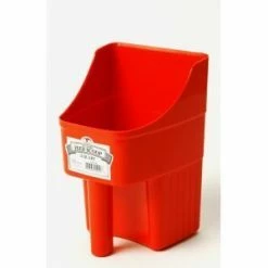 Cheapest ⭐ Little Giant 3 Quart Enclosed Feed Scoop Red 🔔