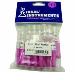 Coupon 🔔 Ideal® Aluminum Hub Needles 18 Ga. X 1 In. HP 👍