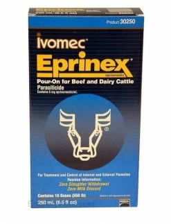 Outlet 👏 Merial Eprinex/IVOMEC® Pour-On Cattle Wormer 250 ML 😀